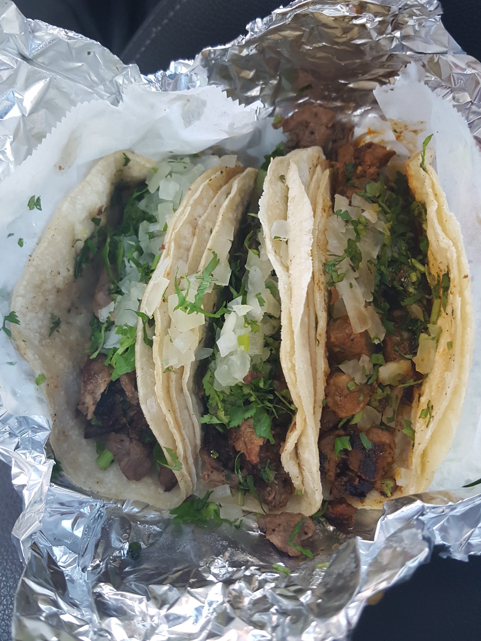 Fresh ingredients used at La Escondida